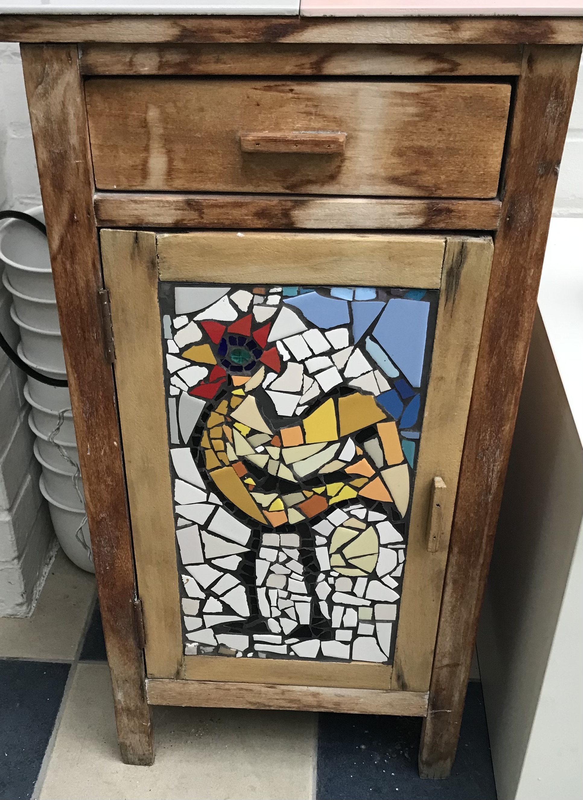 Workshop Mozaiek - Foto