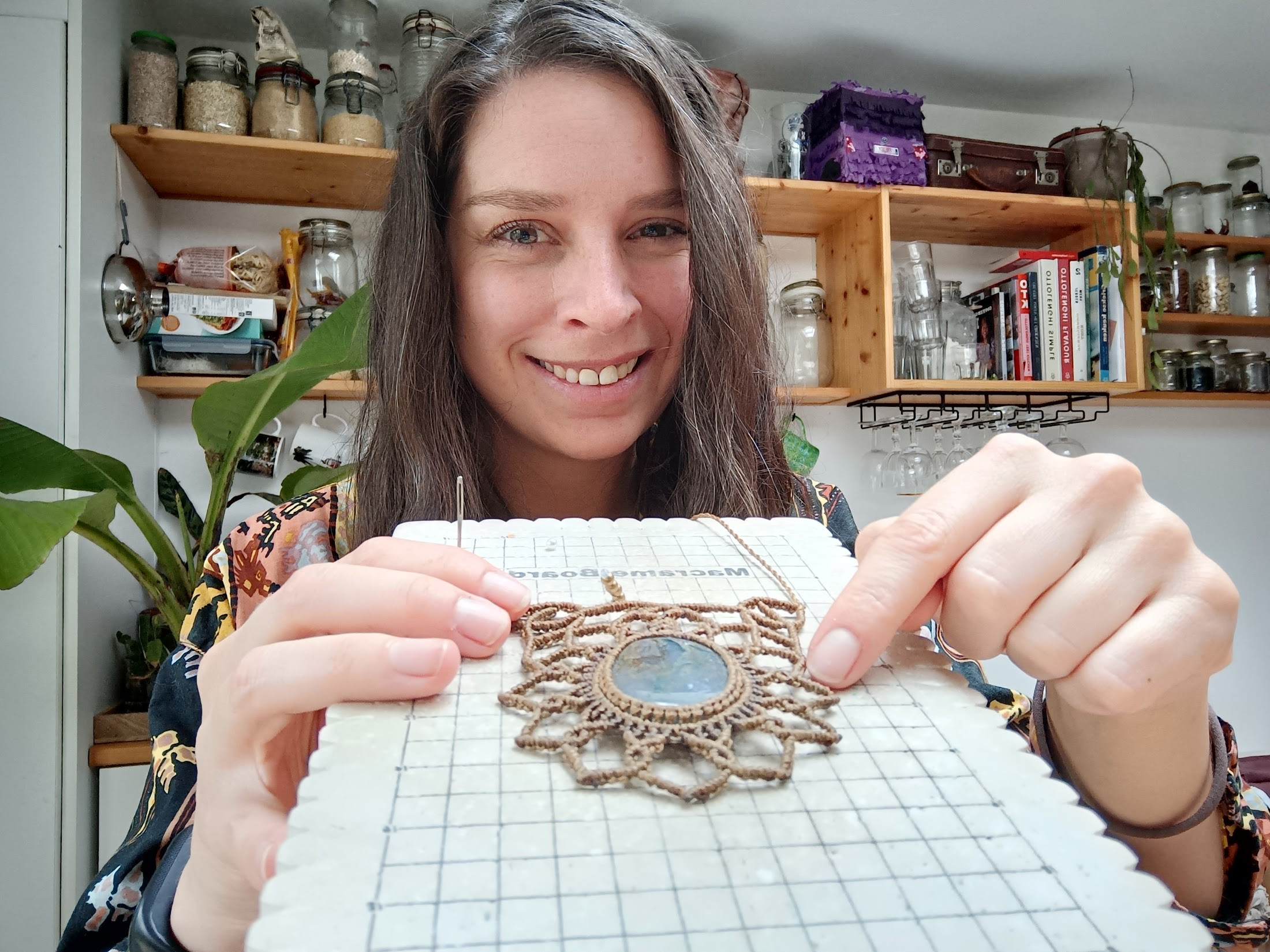 Golvende juwelen macrame workshop - Foto
