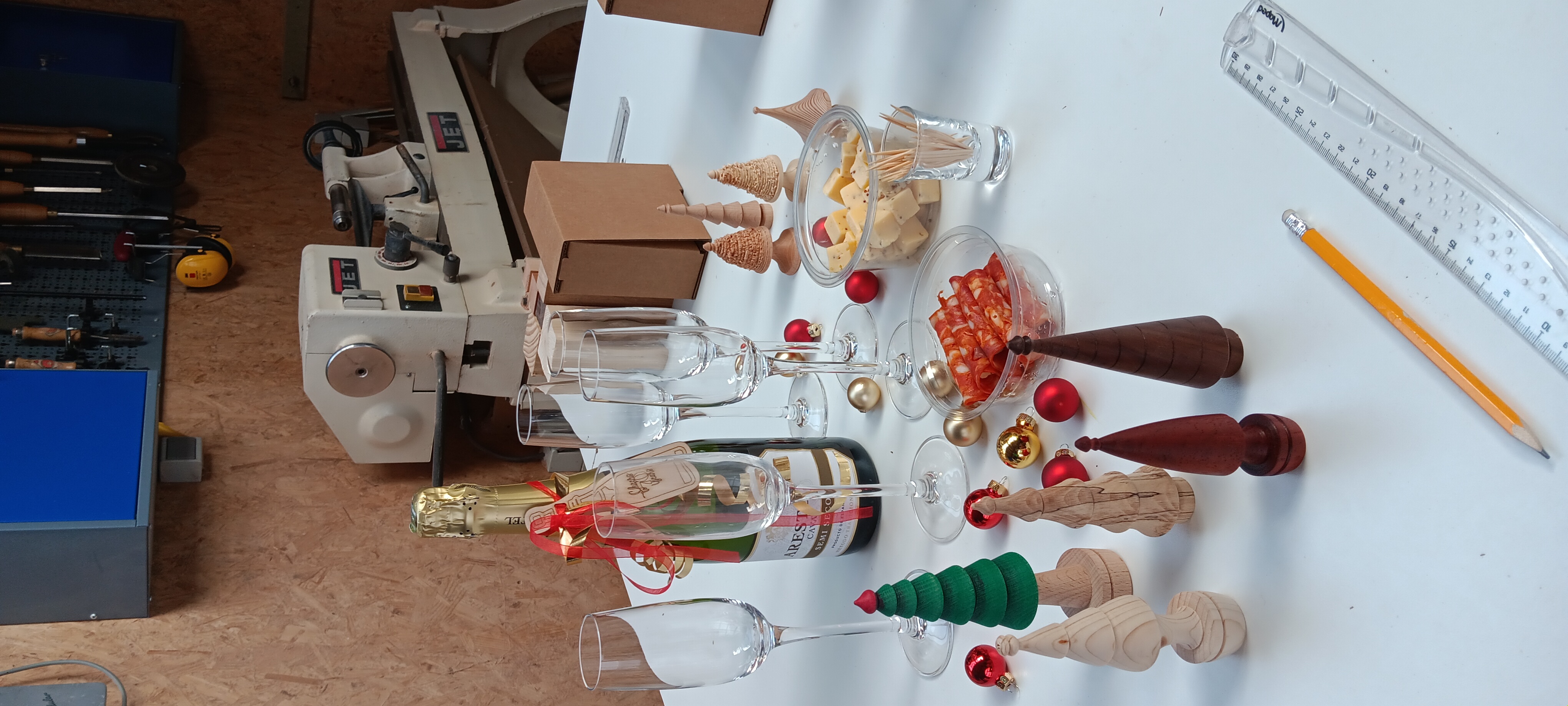 Workshop Houtdraaien - Kerstdecoratie - Foto