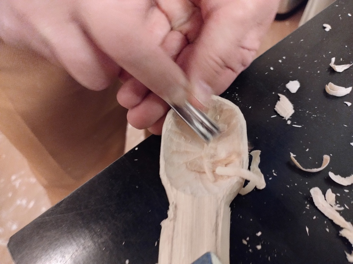 Teambuilding/workshop lepel snijden - Foto