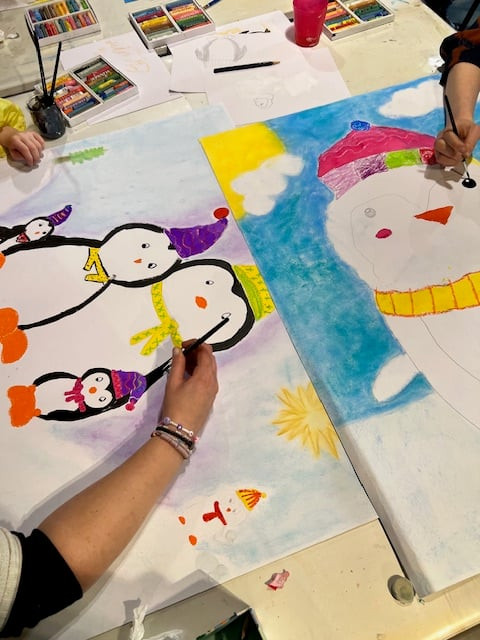 Oud-kind workshop Pinguïns - Foto