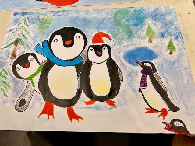 Oud-kind workshop Pinguïns - Foto