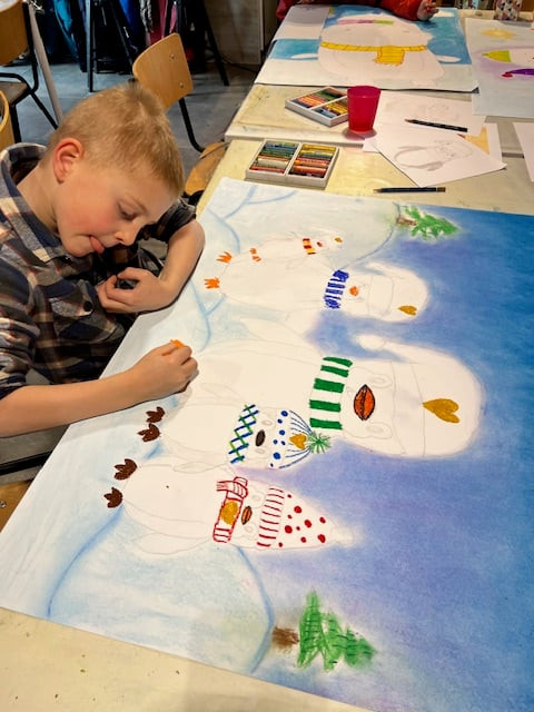 Oud-kind workshop Pinguïns - Foto