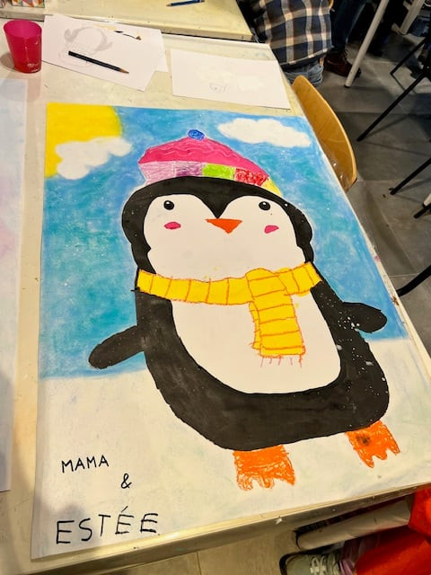 Oud-kind workshop Pinguïns - Foto