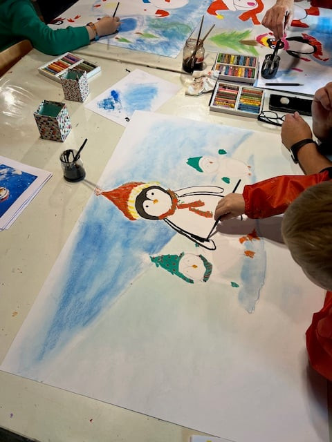 Oud-kind workshop Pinguïns - Foto