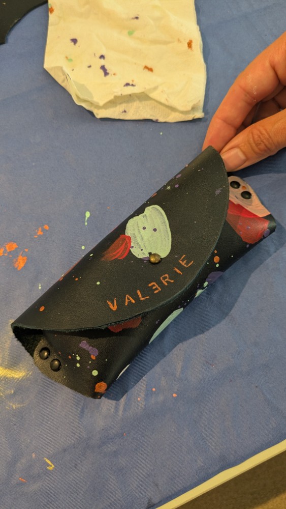 Leather paint & bites - Foto