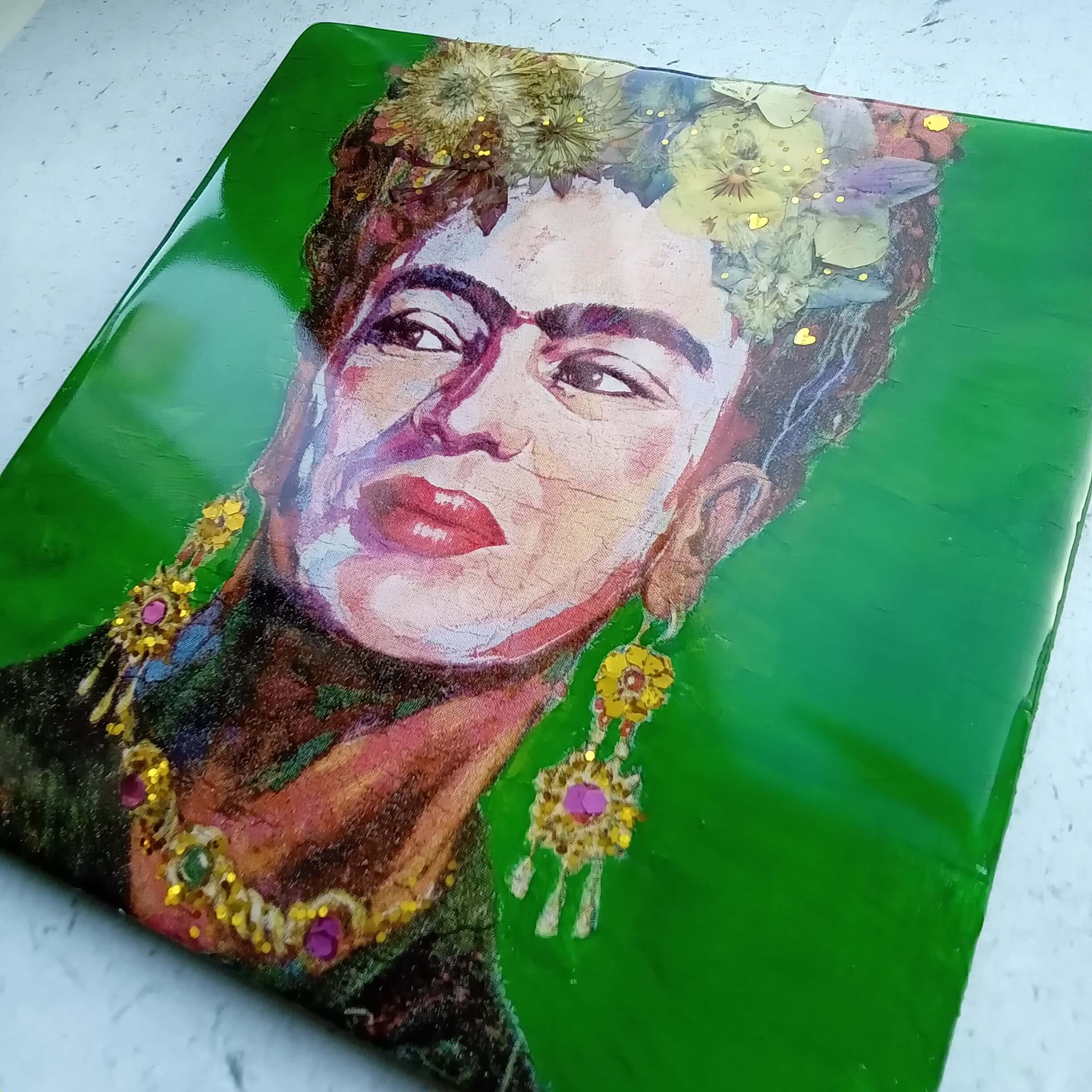 Workshop Floral Art Tiles - Foto