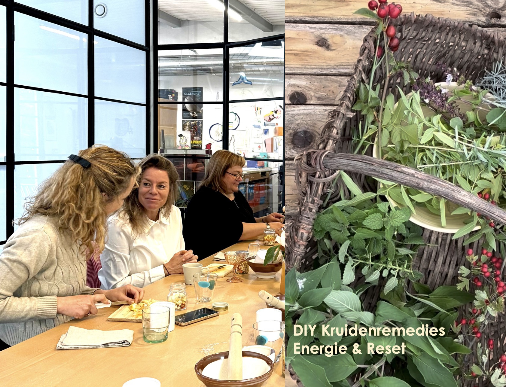 DIY Selfcare Kruidenworkshop Vitaliteit & Energie - Foto
