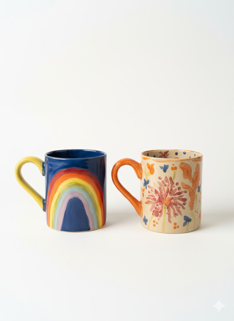 Keramiek beschilderen - Foto