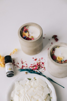 DIY pakket - Geurkaars (duo box)