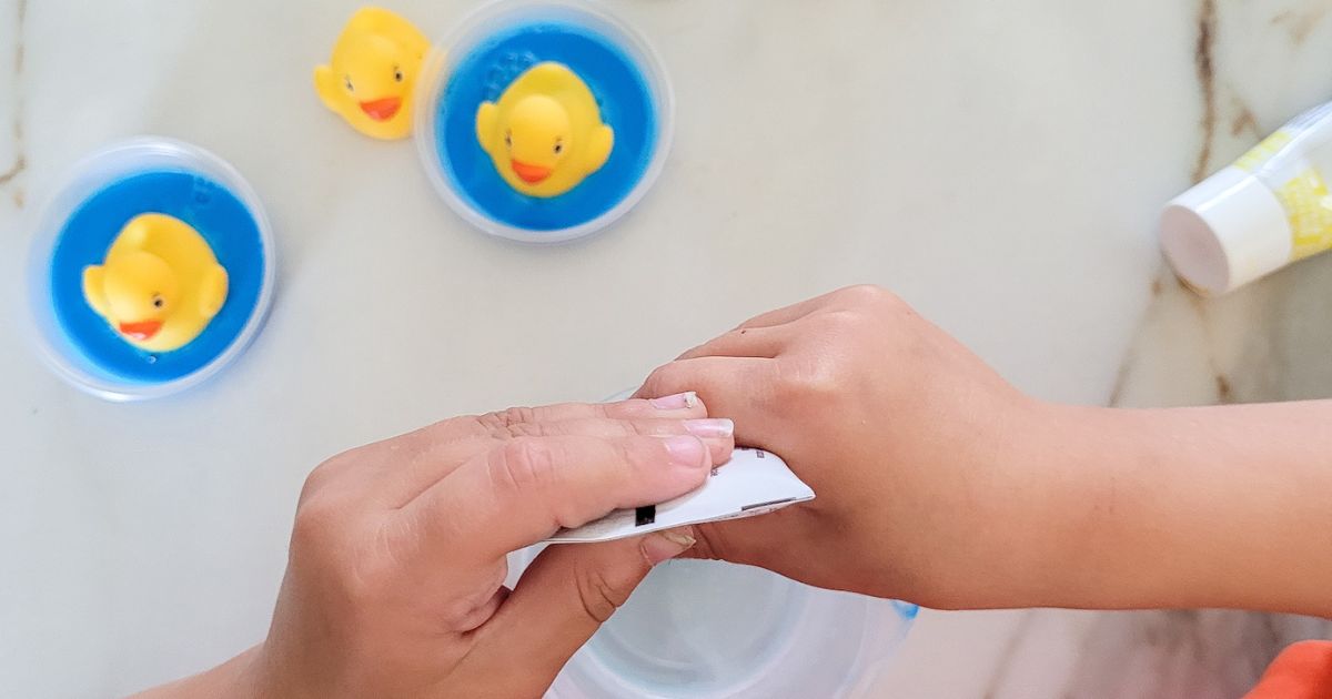 Duo - "bad-tijd" (ouder - kind workshop) - Foto