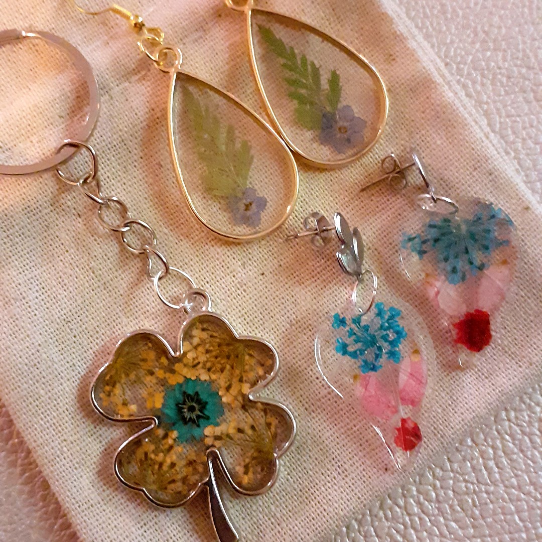 Workshop Juwelen maken met bloemen