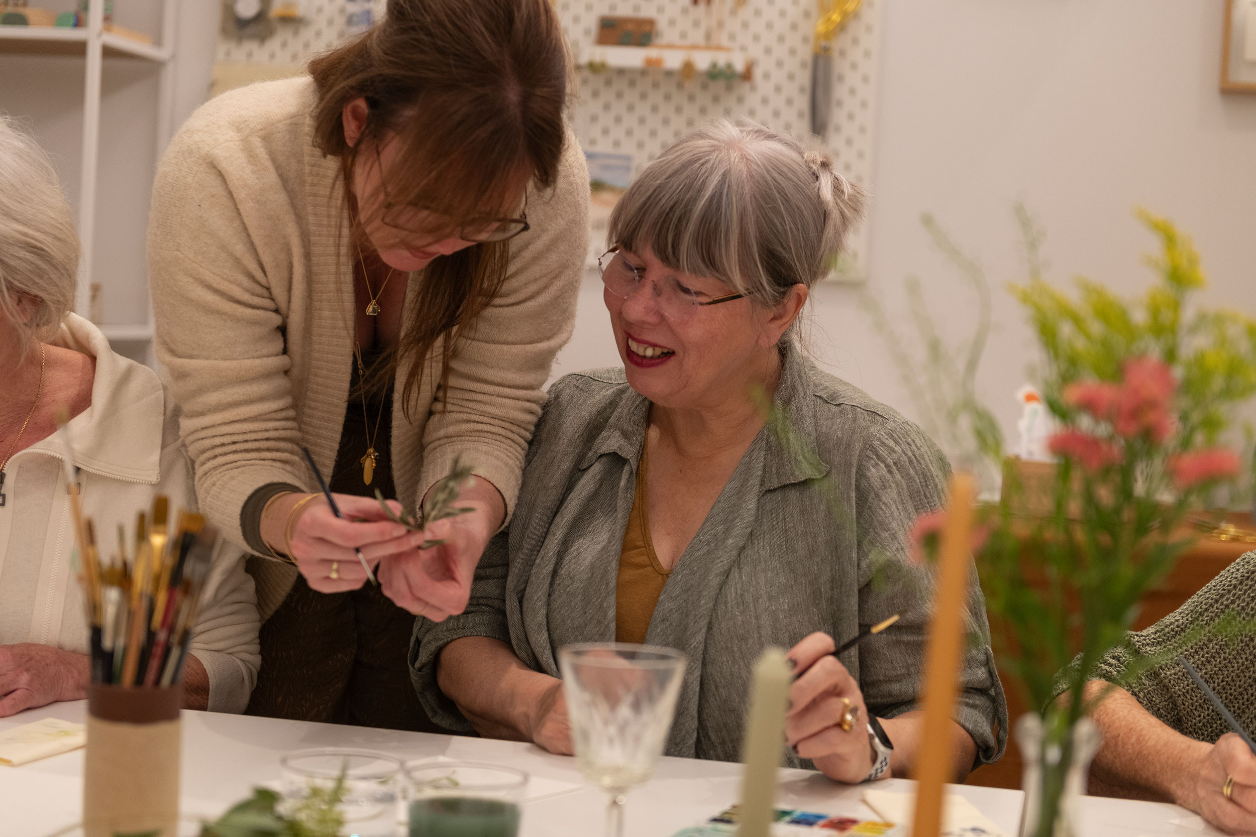 Troostkaartjes in aquarel - Foto