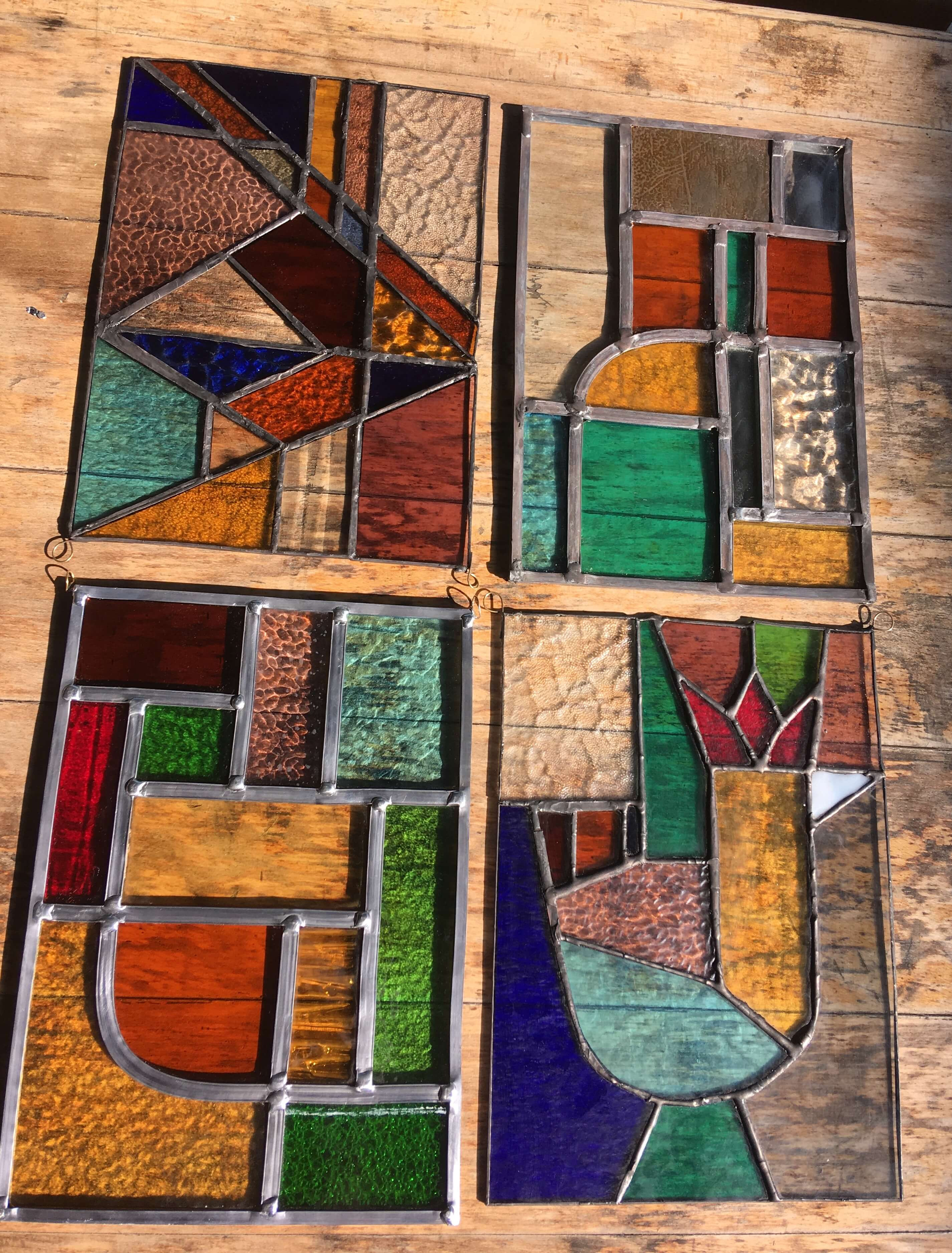 Traditioneel Glas-in-lood - Foto