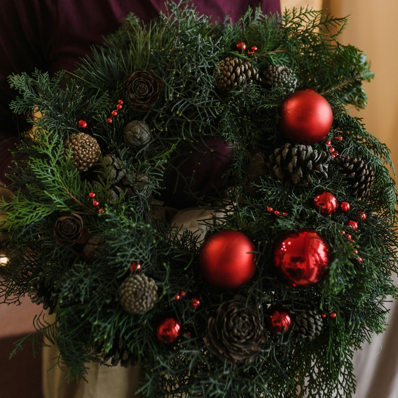 Workshop Kerstkrans maken - Foto