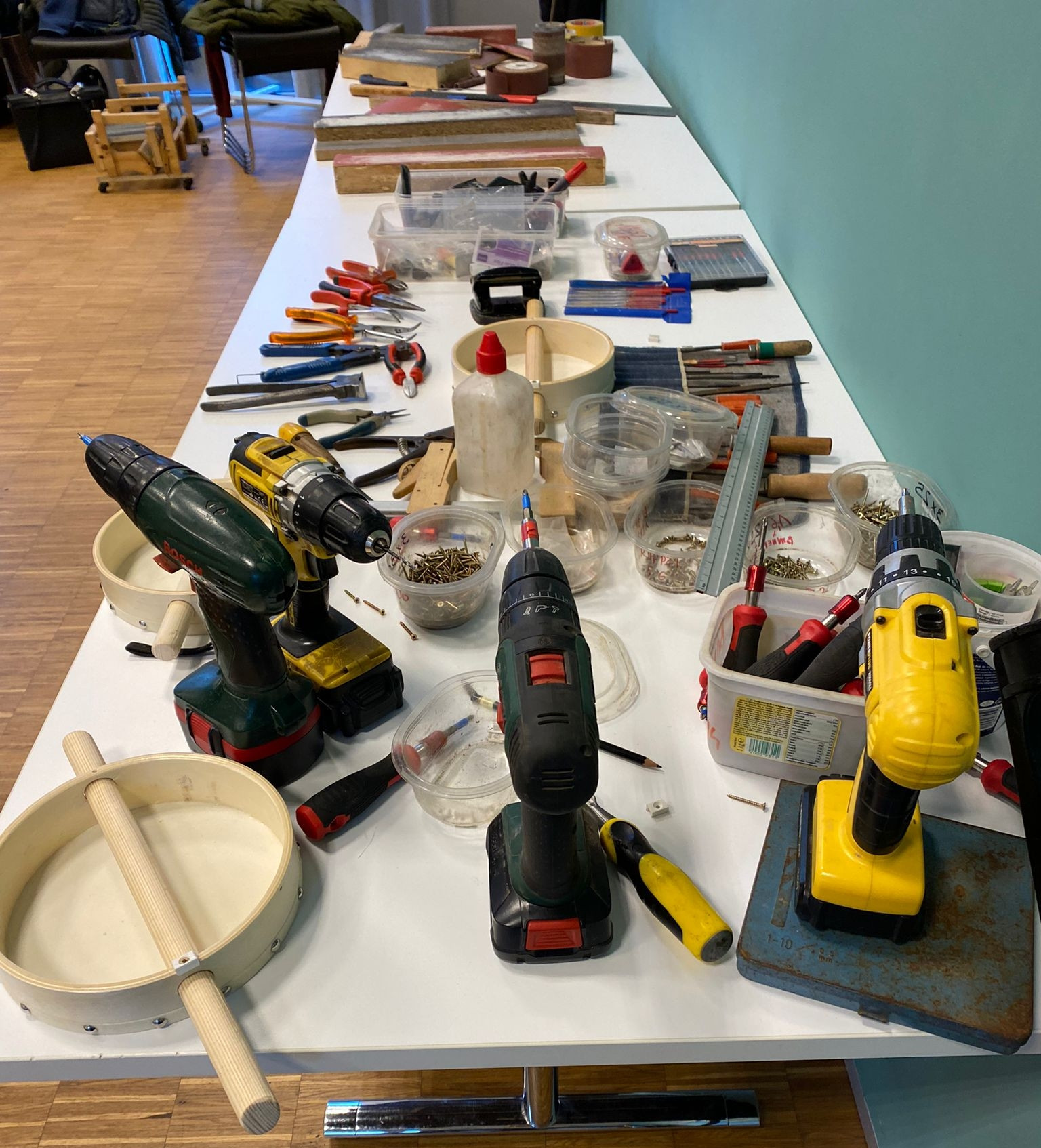 Workshop "Een eigen banjo bouwen, samen met je (klein)kinderen". - Foto