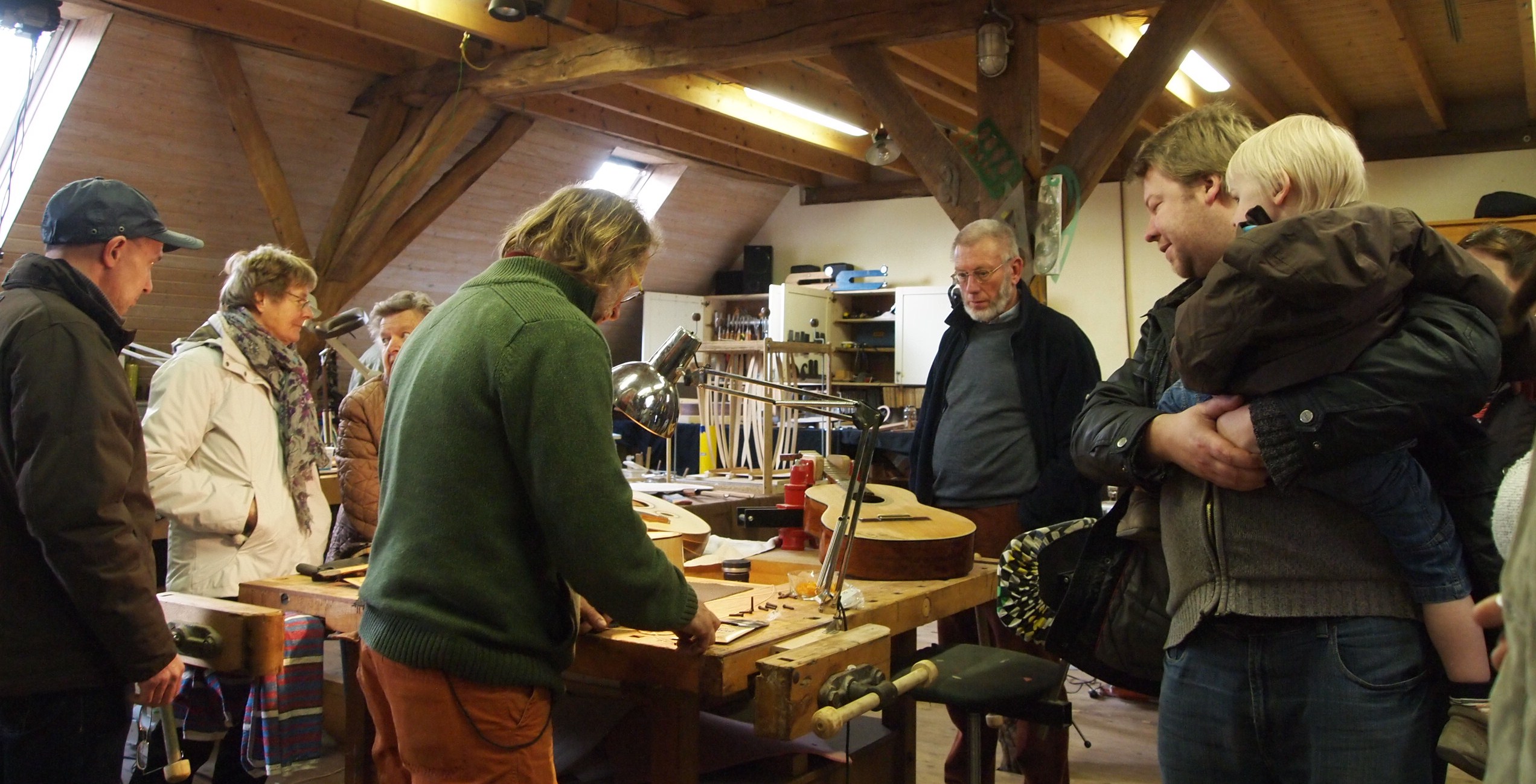 Muziekinstrumenten, kennismaking met STRinGstruments WorXhop, Lutherie Atelier - Foto