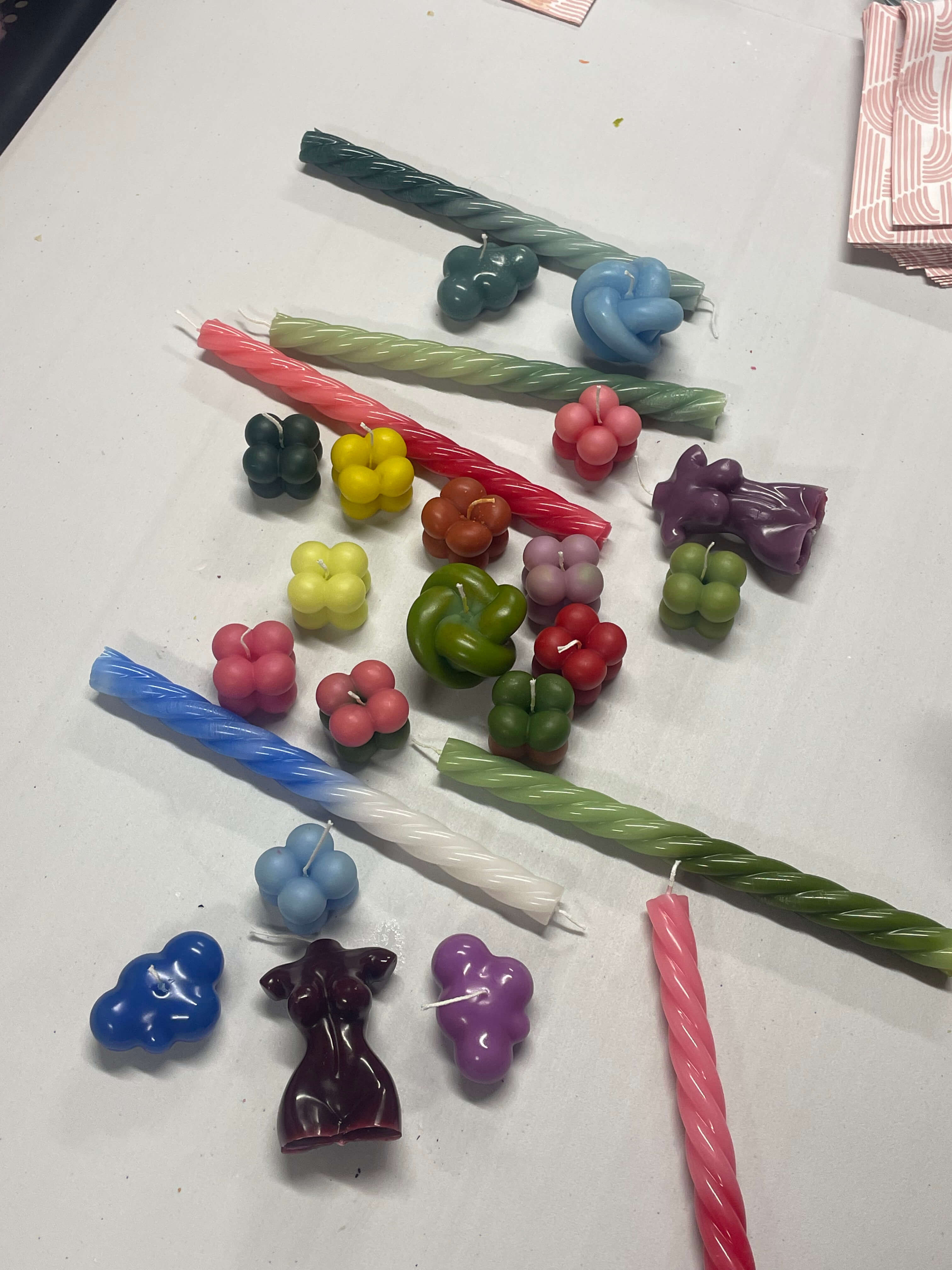 Workshop kaarsen maken - Foto