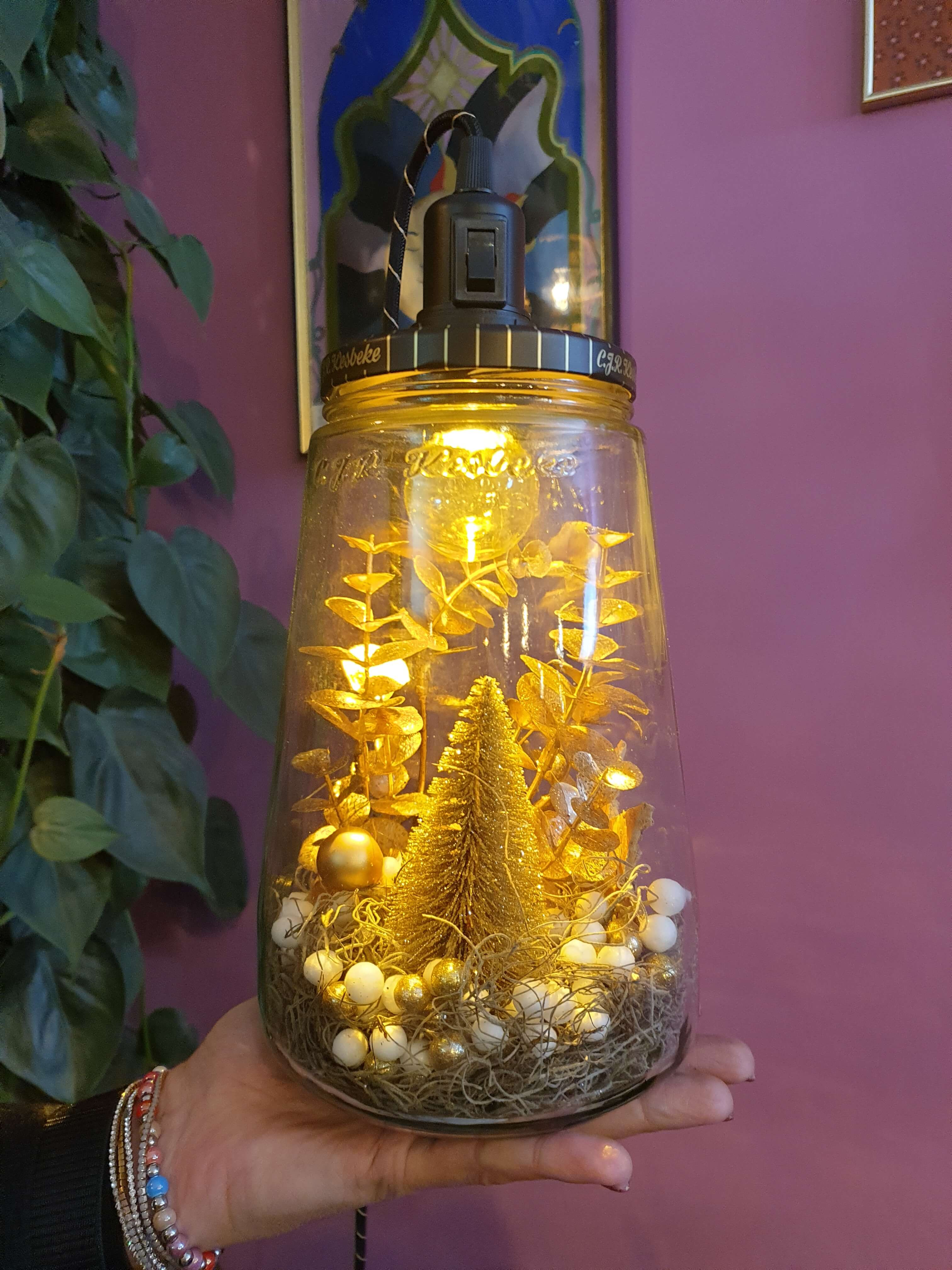 Kerstworkshop - Kerstlampje maken - Foto