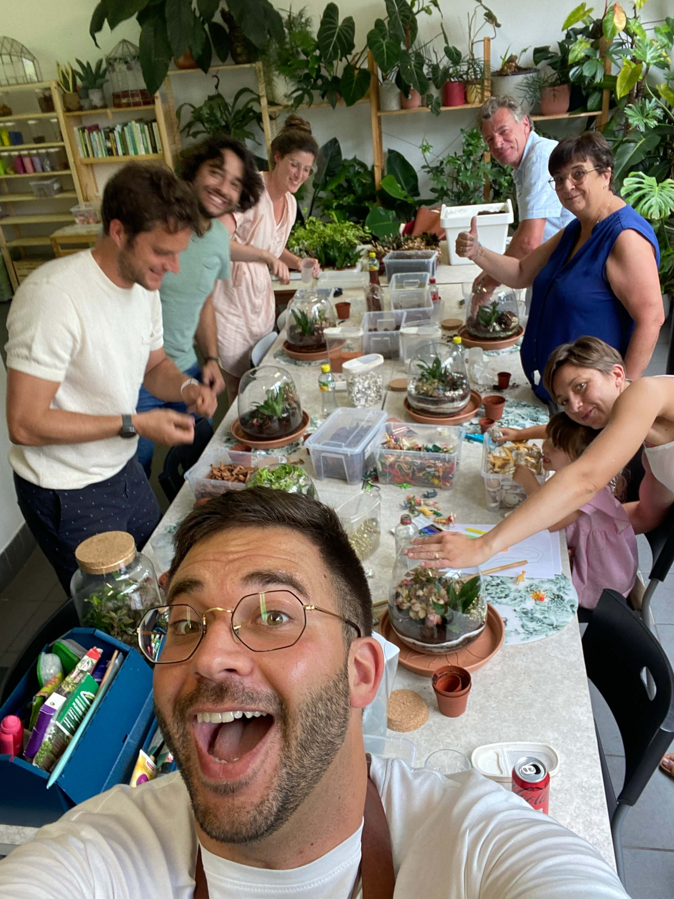 Workshop Terrariums bouwen - creëer je eigen ecosysteem (Antwerpen) - Foto