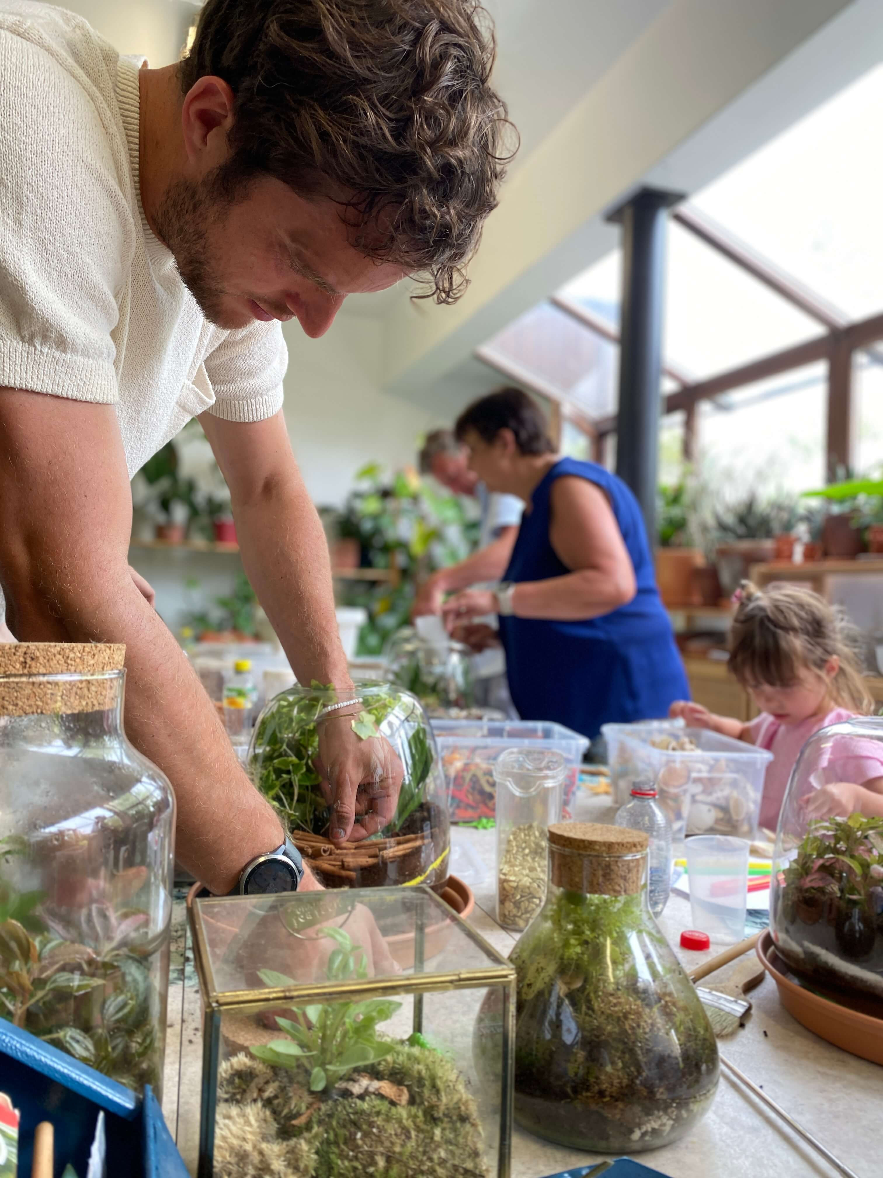 Workshop Terrariums bouwen - creëer je eigen ecosysteem (Antwerpen) - Foto