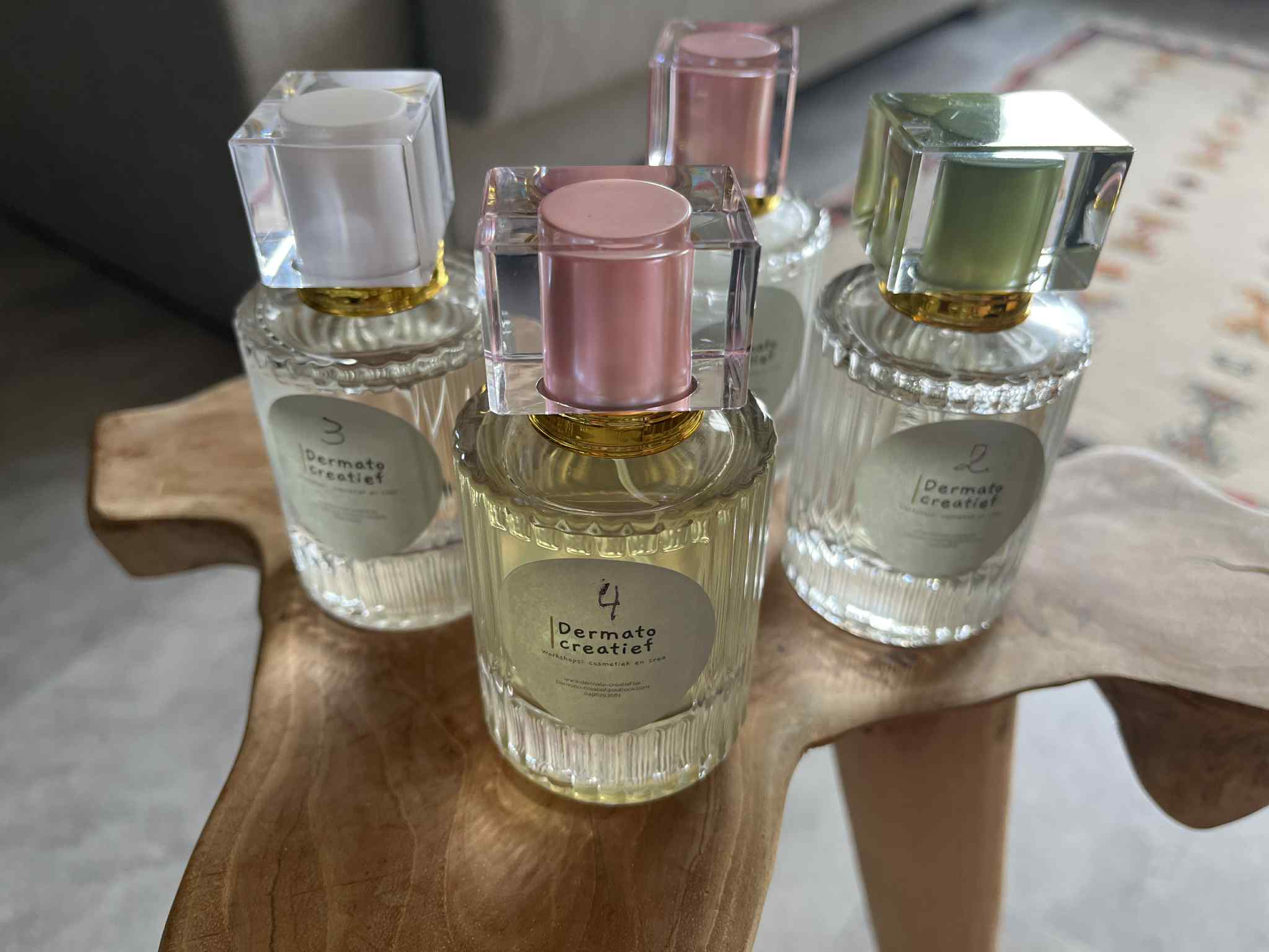 Eau de toilette maken.