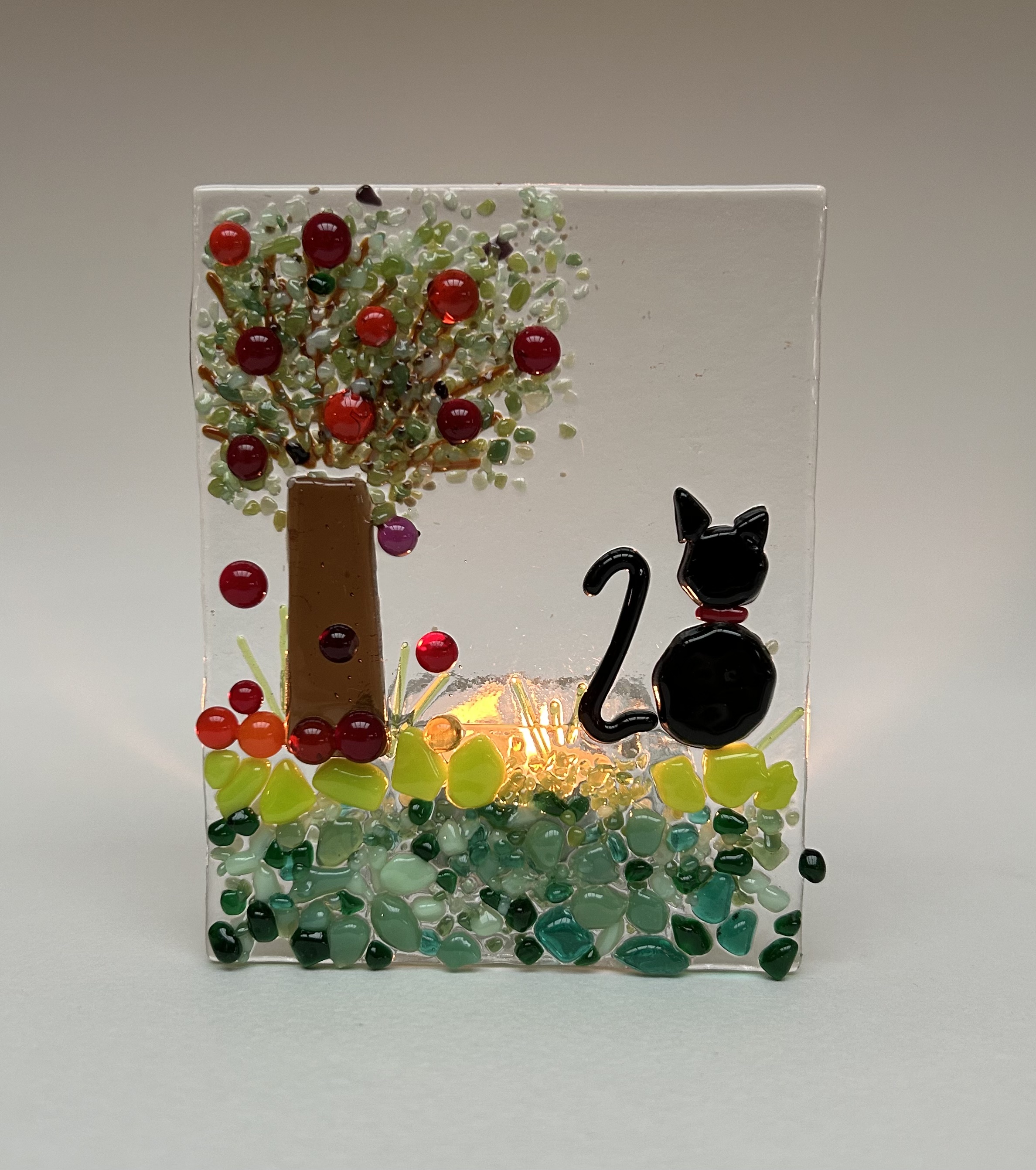 Glaskunst Workshop - Theelichtje met tafereeltje