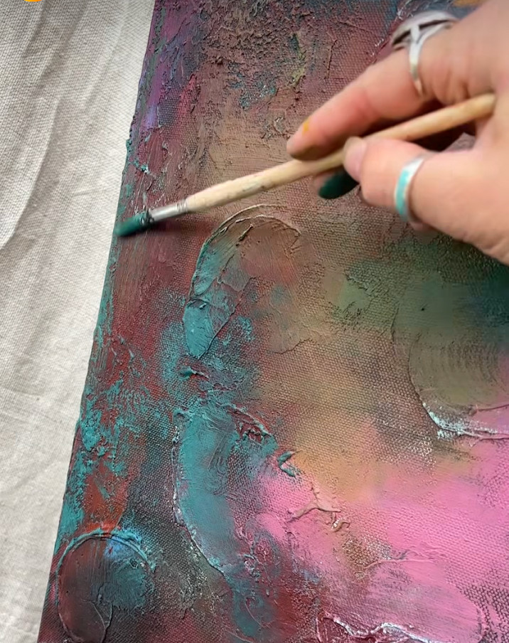 Workshop abstracte schilderijen voor jouw interieur - Foto