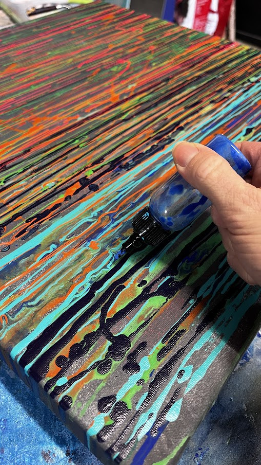 Workshop abstracte schilderijen voor jouw interieur - Foto