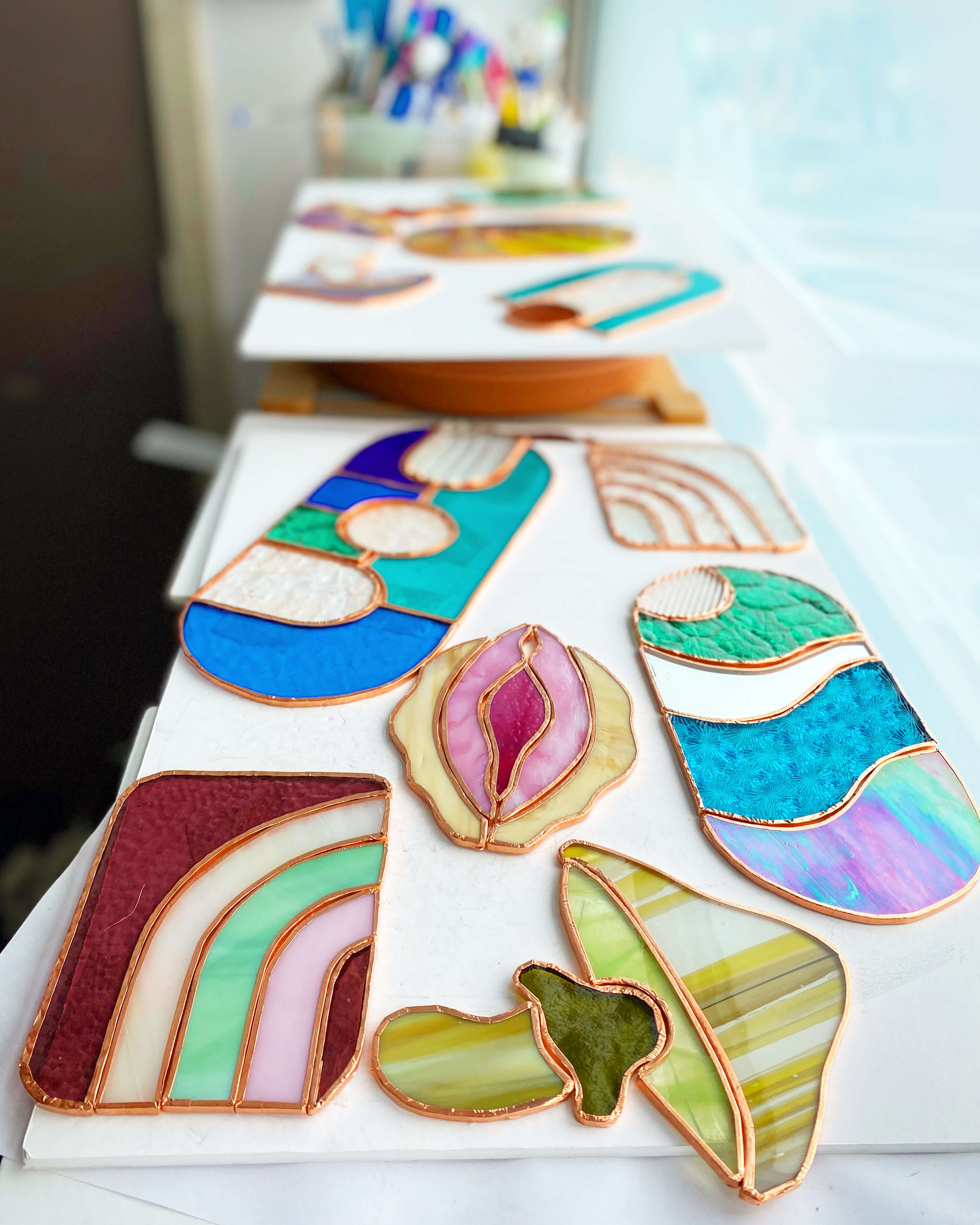 Workshop glas-in-lood - maak je eigen kunstwerk (ANTWERPEN)