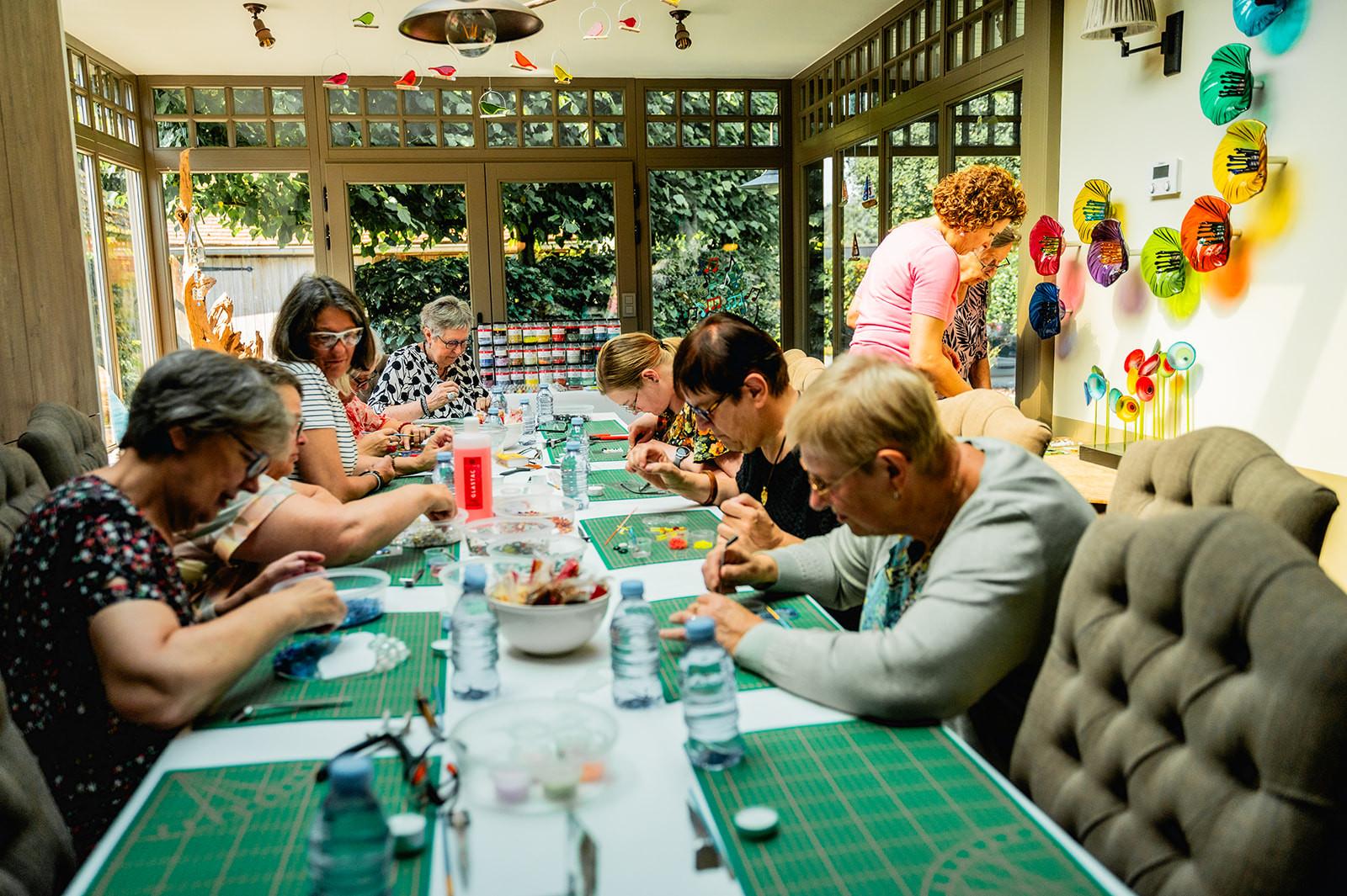 Glaskunst Workshop - Glasraam - Foto