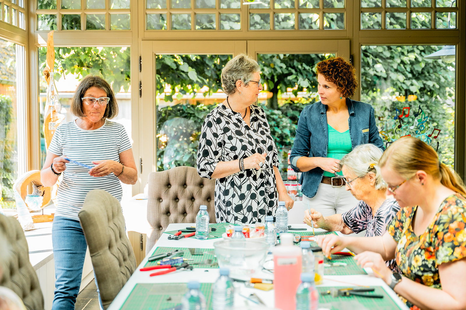 Glaskunst Workshop - Glasraam - Foto