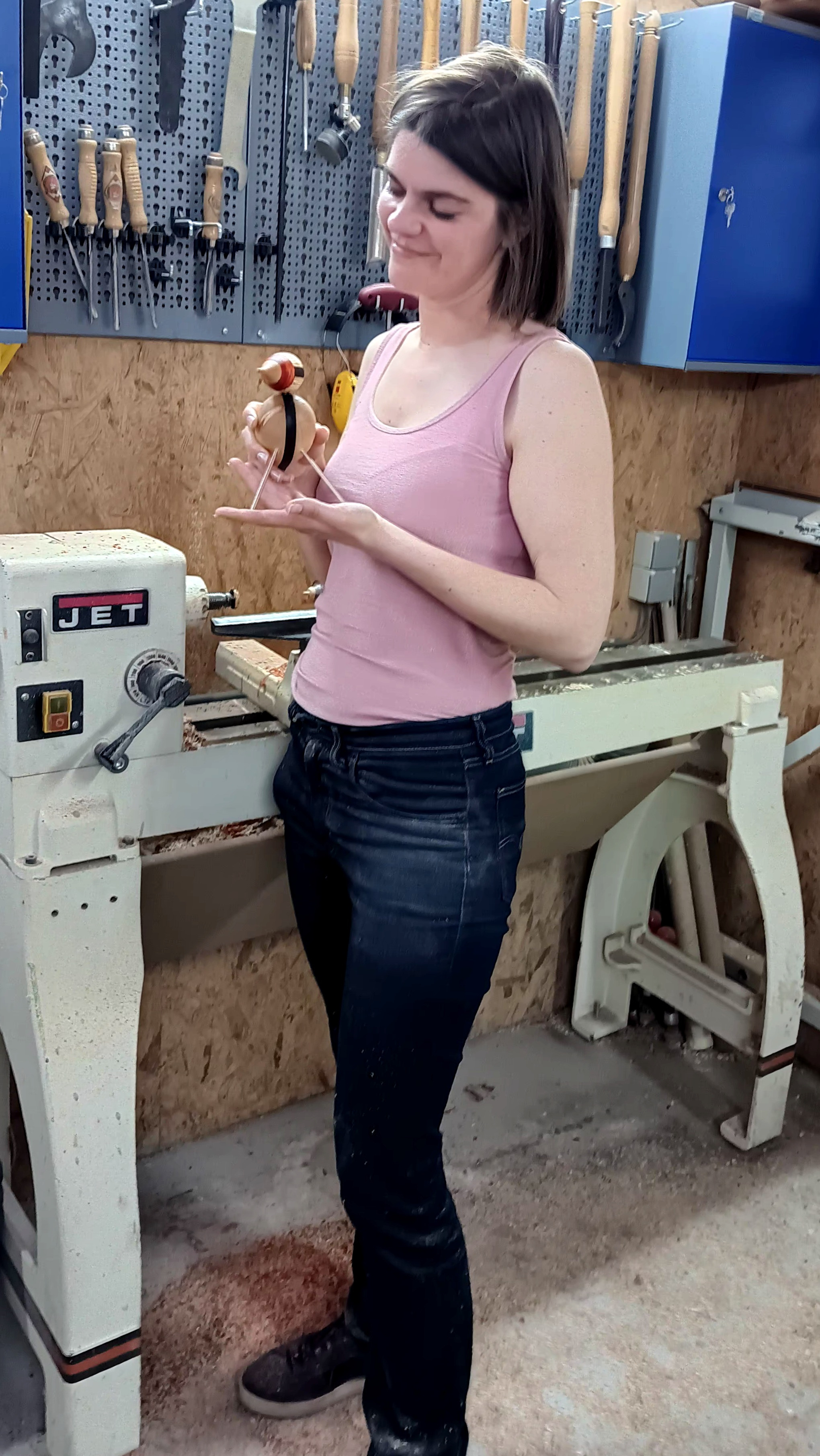 Decoratieve Huisvogels - Workshop Houtdraaien - Foto