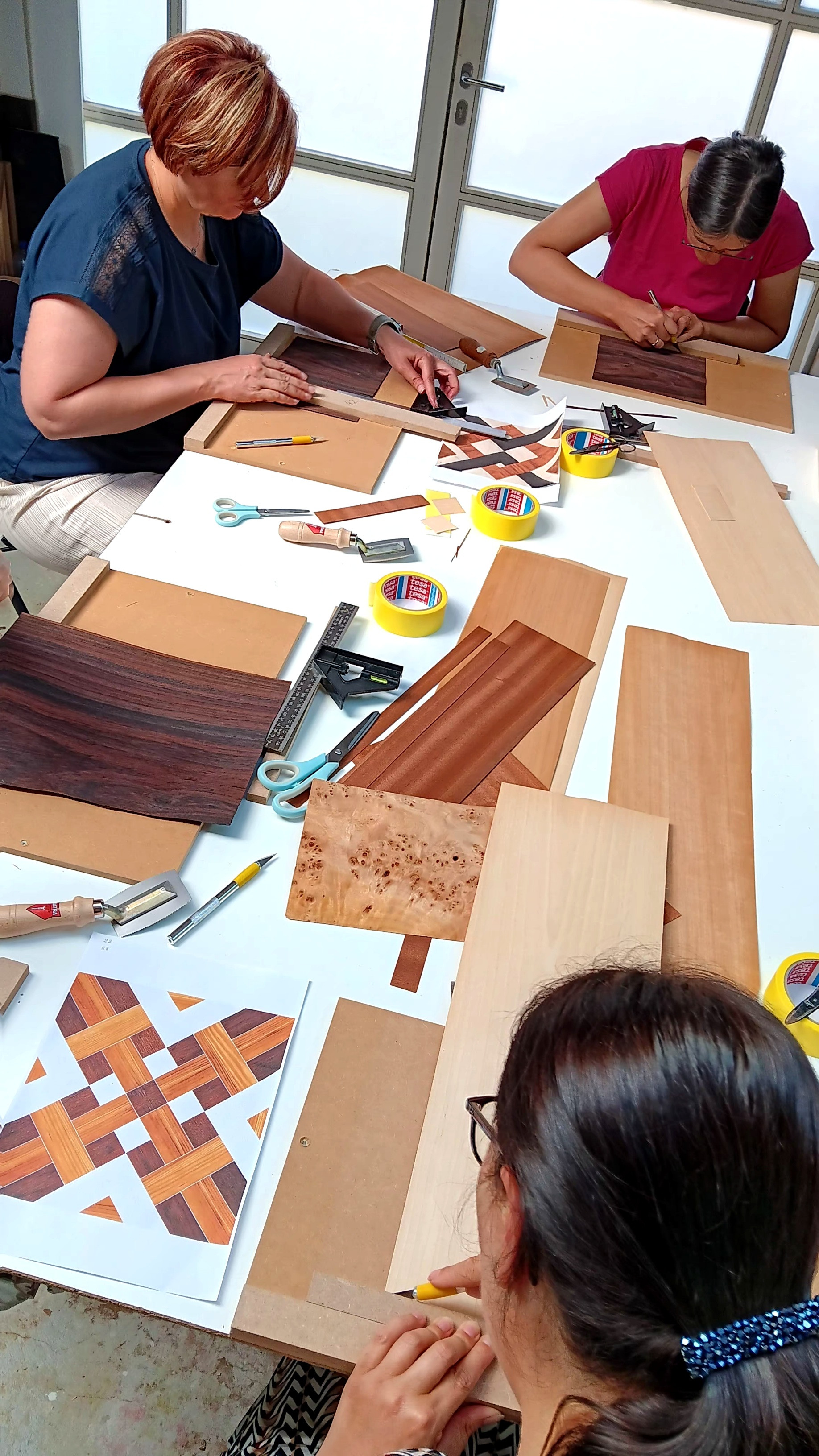 Workshop Inlegwerk - Theedoos - Foto