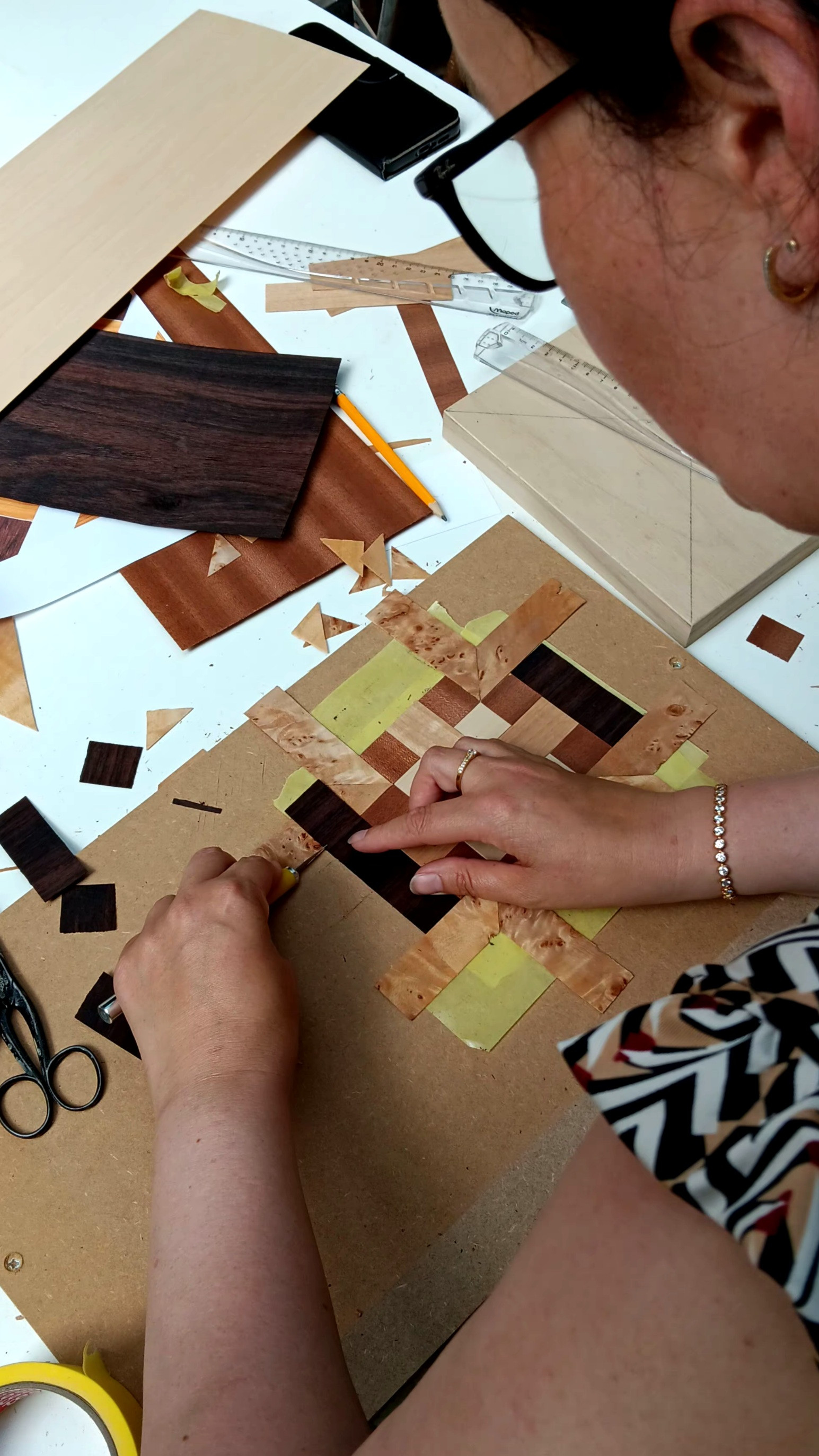 Workshop Inlegwerk - Theedoos - Foto