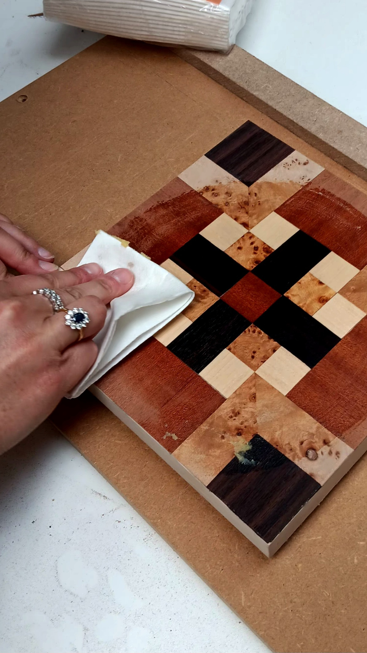 Workshop Inlegwerk - Theedoos - Foto