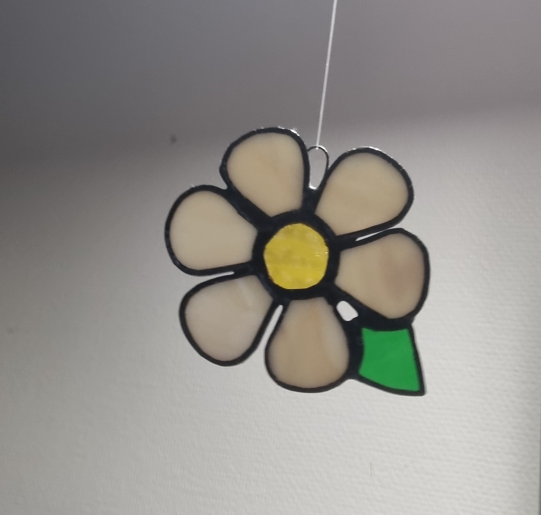 Glas in lood de Tiffany techniek - Foto