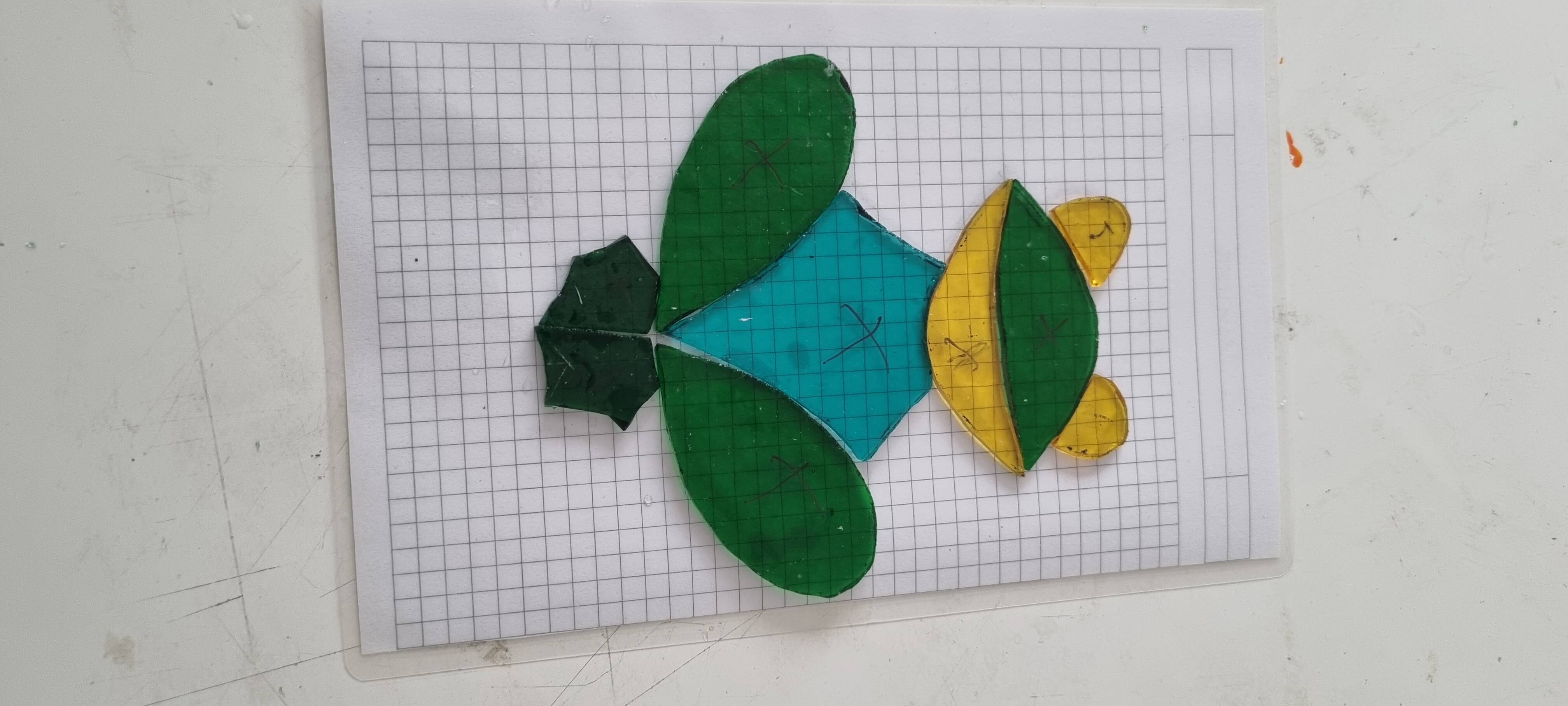 Glas in lood-Tiffany