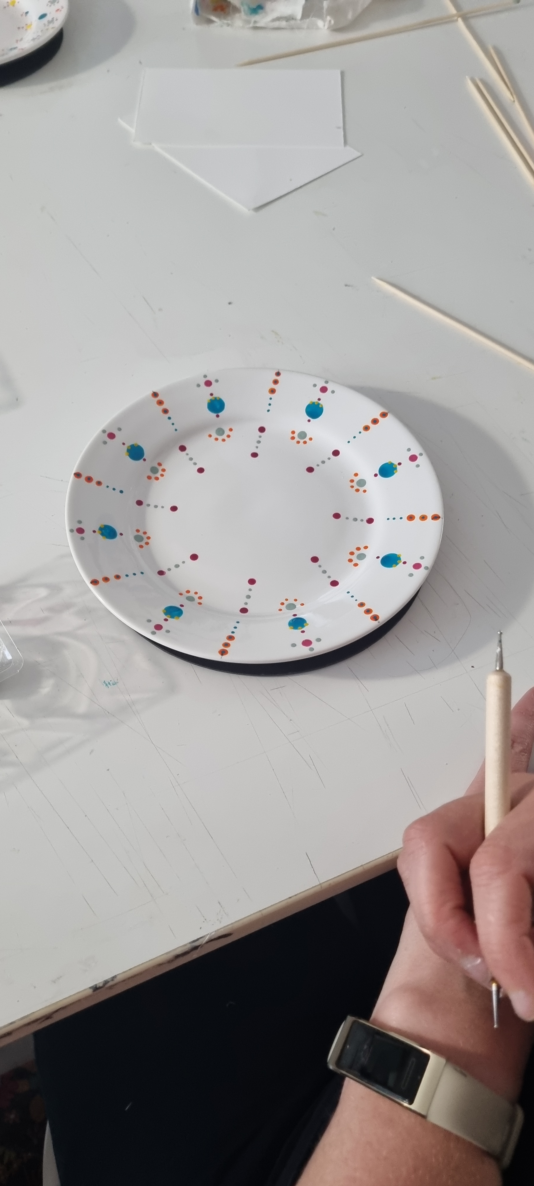 Workshop DOT painting of Stippen - Foto