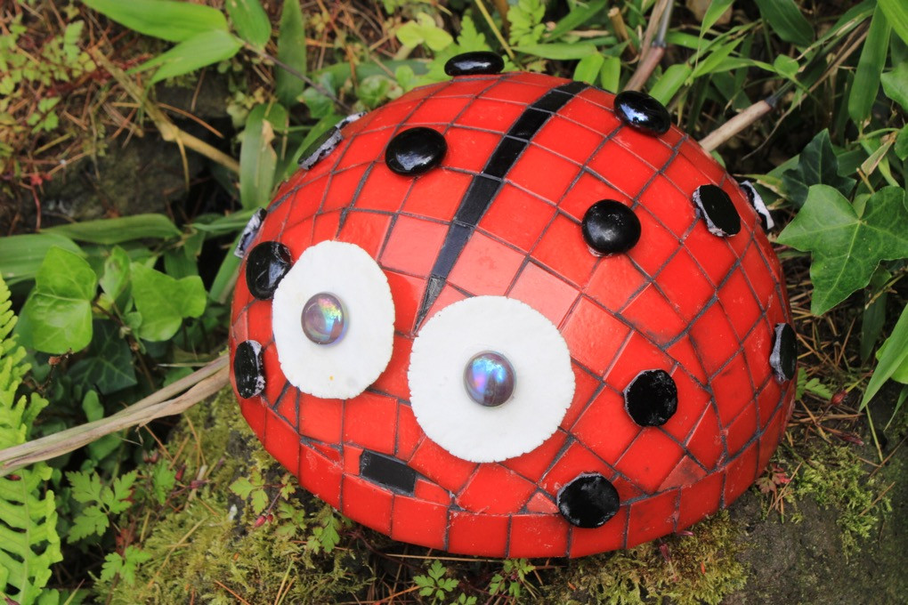 Workshop Mozaïek eye catcher voor interieur of tuin - Foto