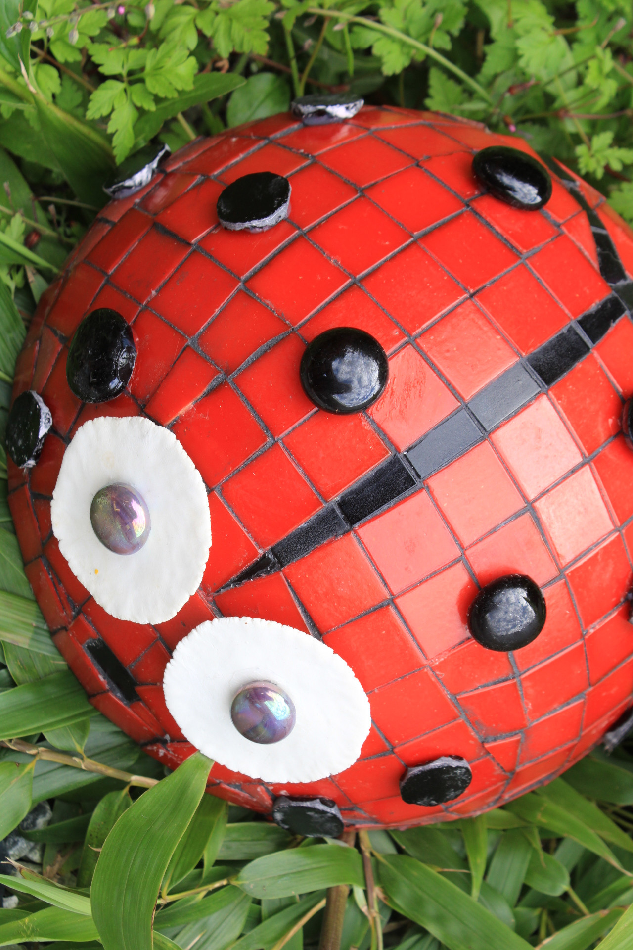 Workshop Mozaïek eye catcher voor interieur of tuin - Foto