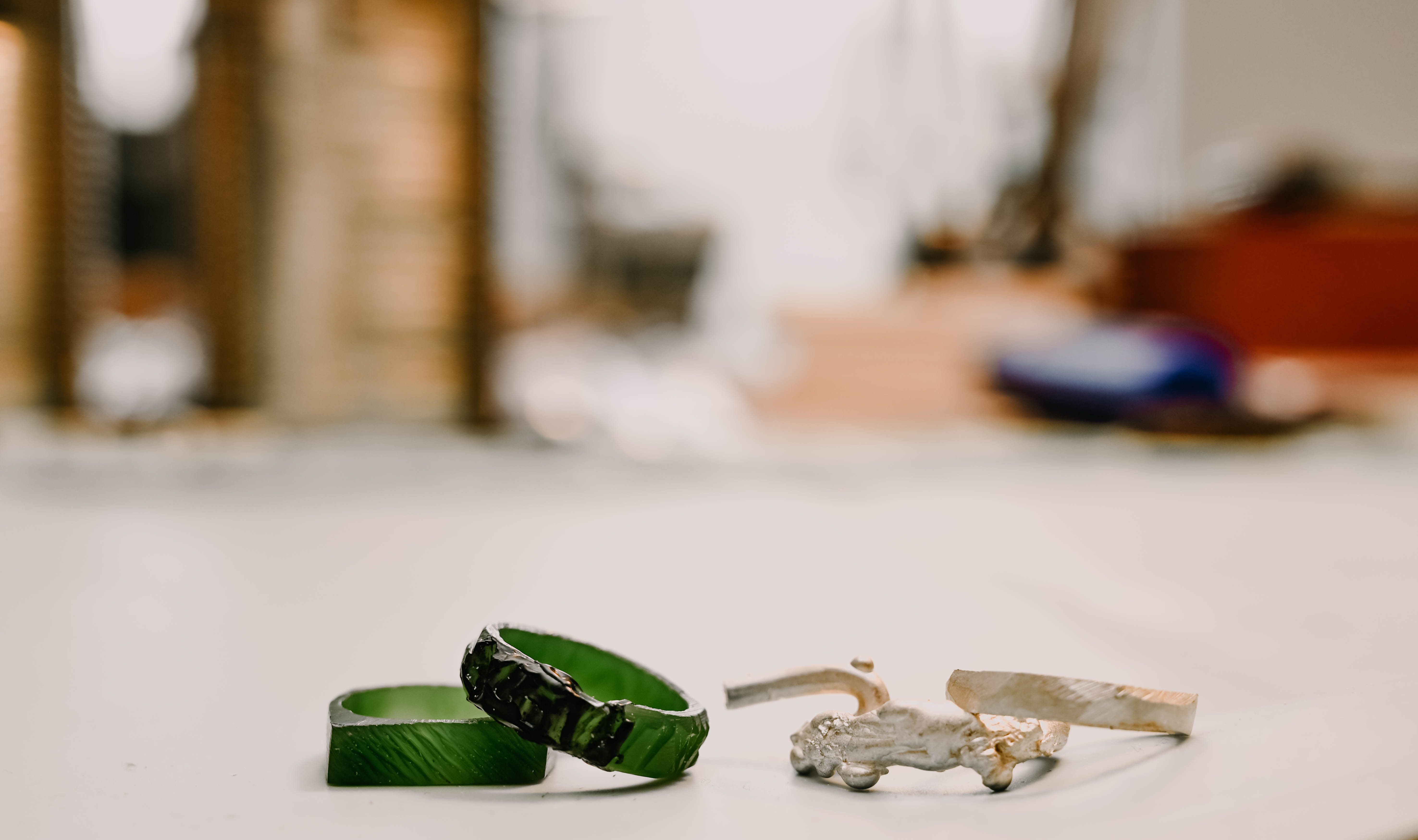 Juweel ontwerpen in was – workshop in Achel - Foto