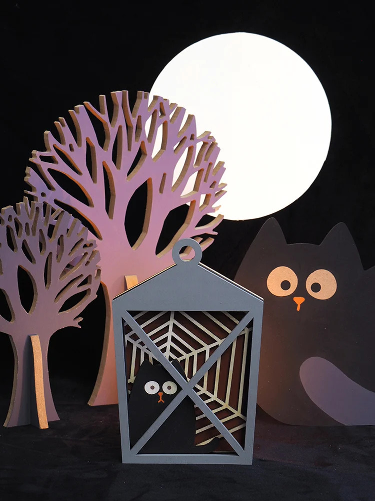 🎃 Halloween Verfset voor Kinderen – Pompoen of Lantaarn DIY Pakket - Foto