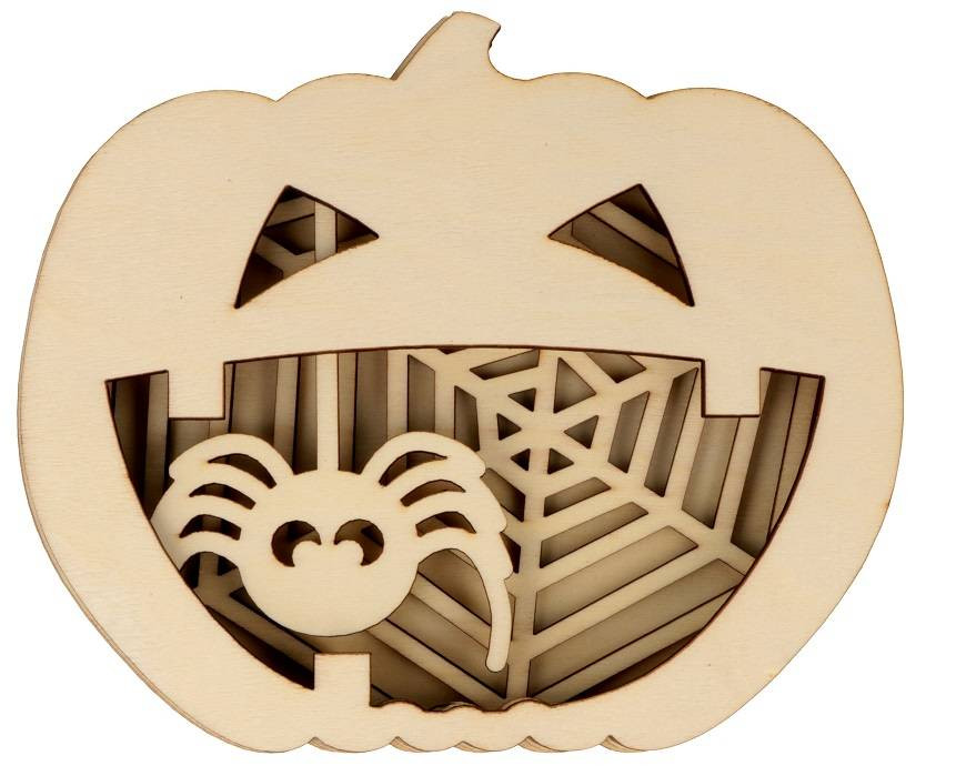 🎃 Halloween Verfset voor Kinderen – Pompoen of Lantaarn DIY Pakket - Foto