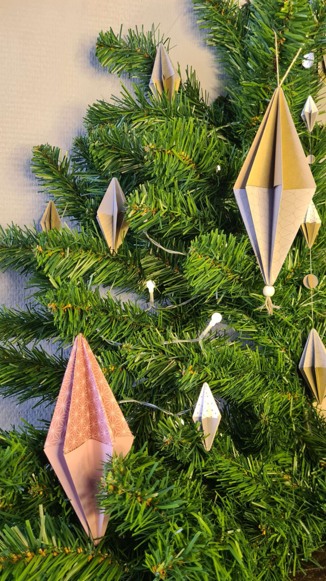 Origami Kerstdiamant @Libelle Winterfair - 13/11 om 11u45 - Foto