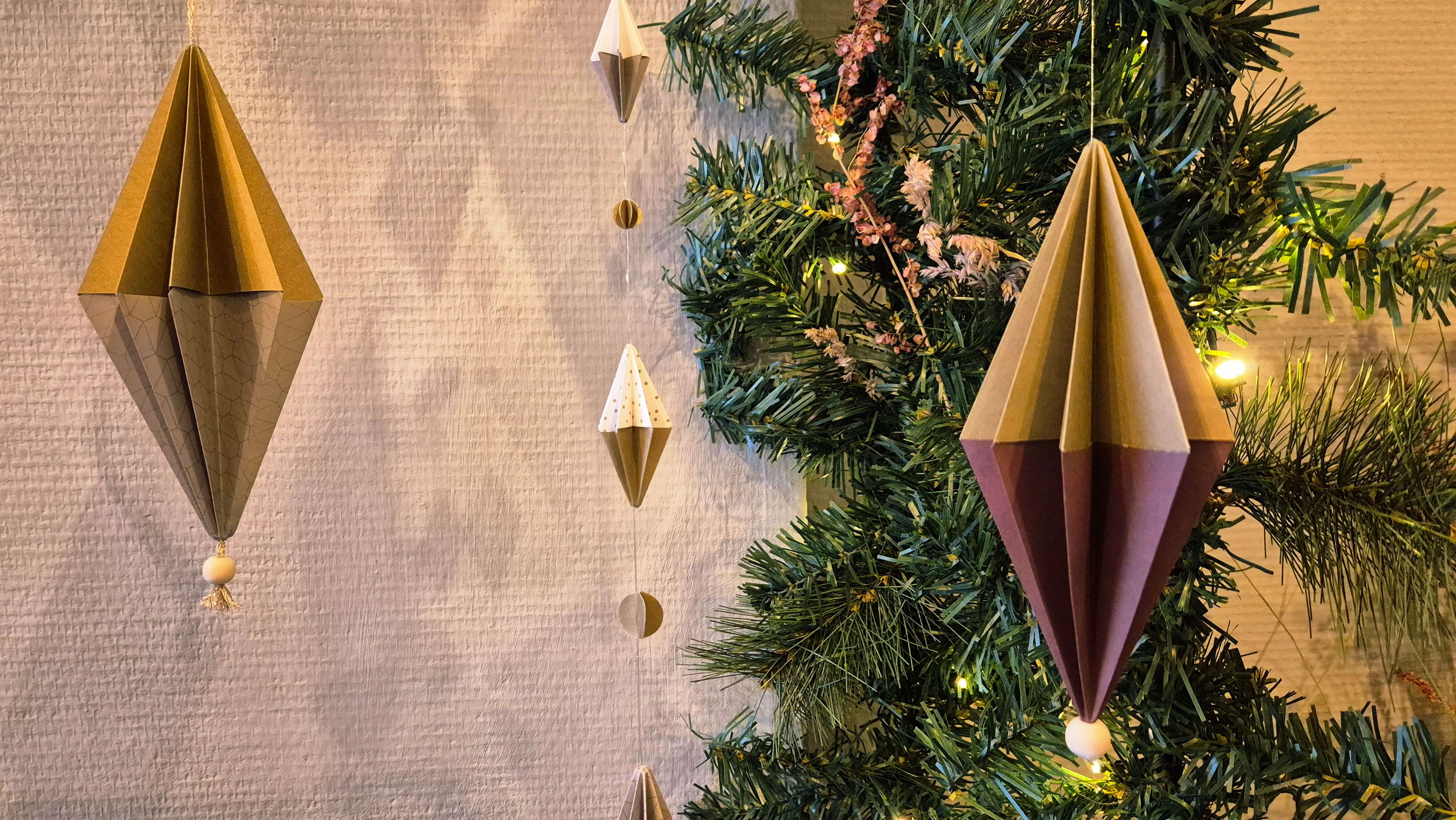 Origami Kerstdiamant @Libelle Winterfair - 15/11 om 16u - Foto