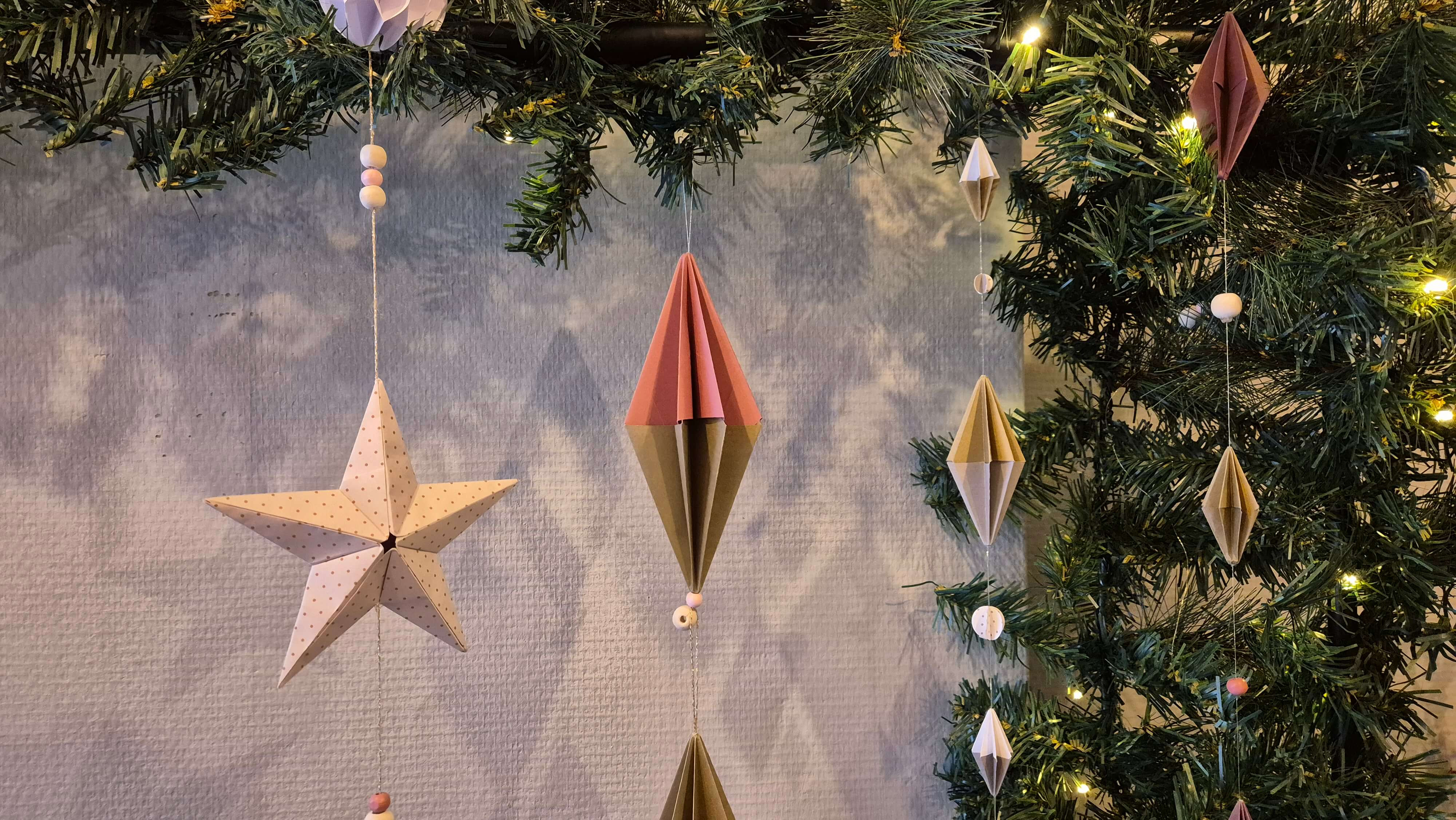 Origami Kerstdiamant @Libelle Winterfair - 15/11 om 16u - Foto