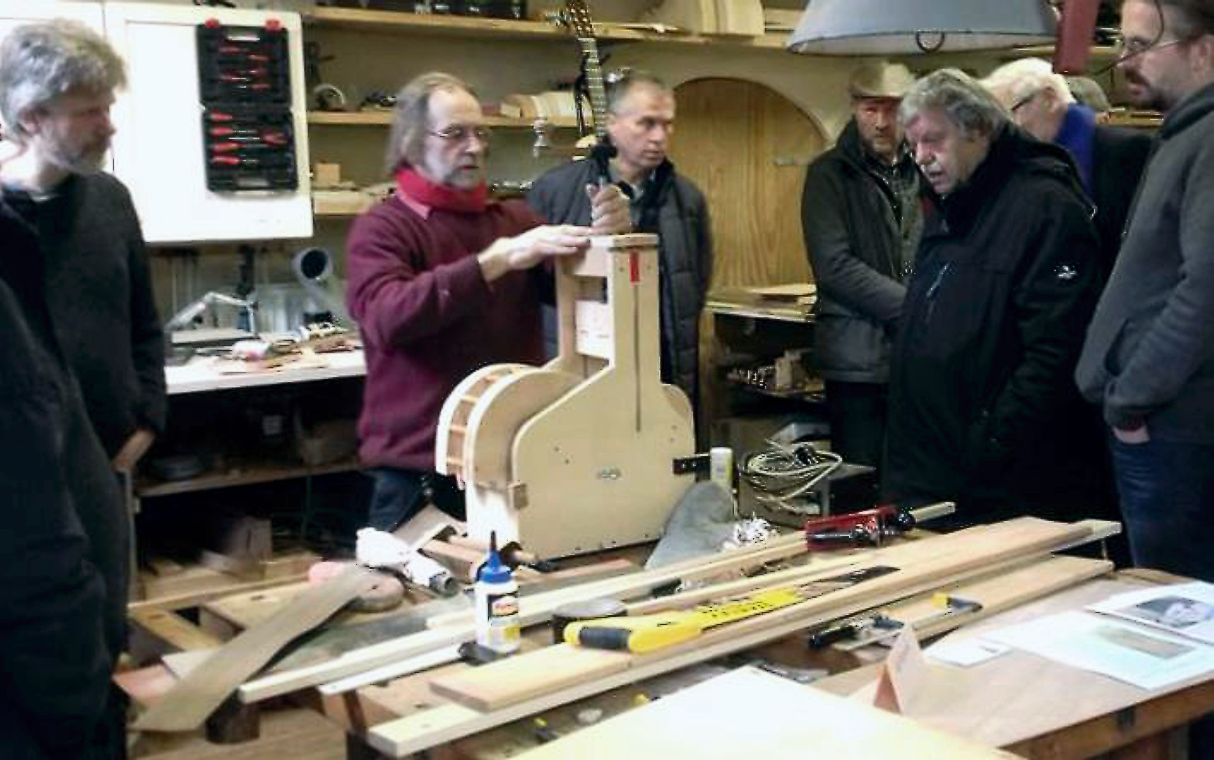 Muziekinstrumenten, kennismaking met STRinGstruments WorXhop, Lutherie Atelier - Foto