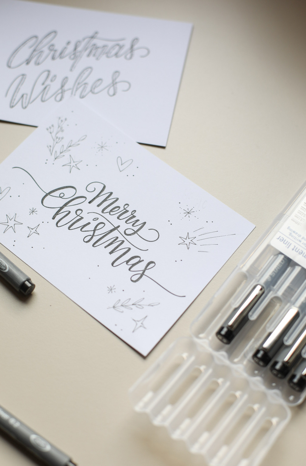Workshop Kerstkaarten Handletteren @Libelle Winterfair - 16/11 om 14u30 - Foto
