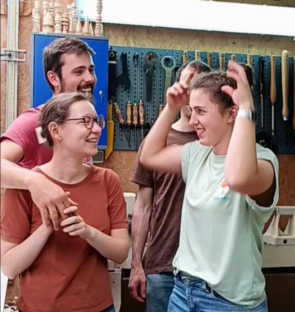 Houtdraaien als teamuitje - Foto